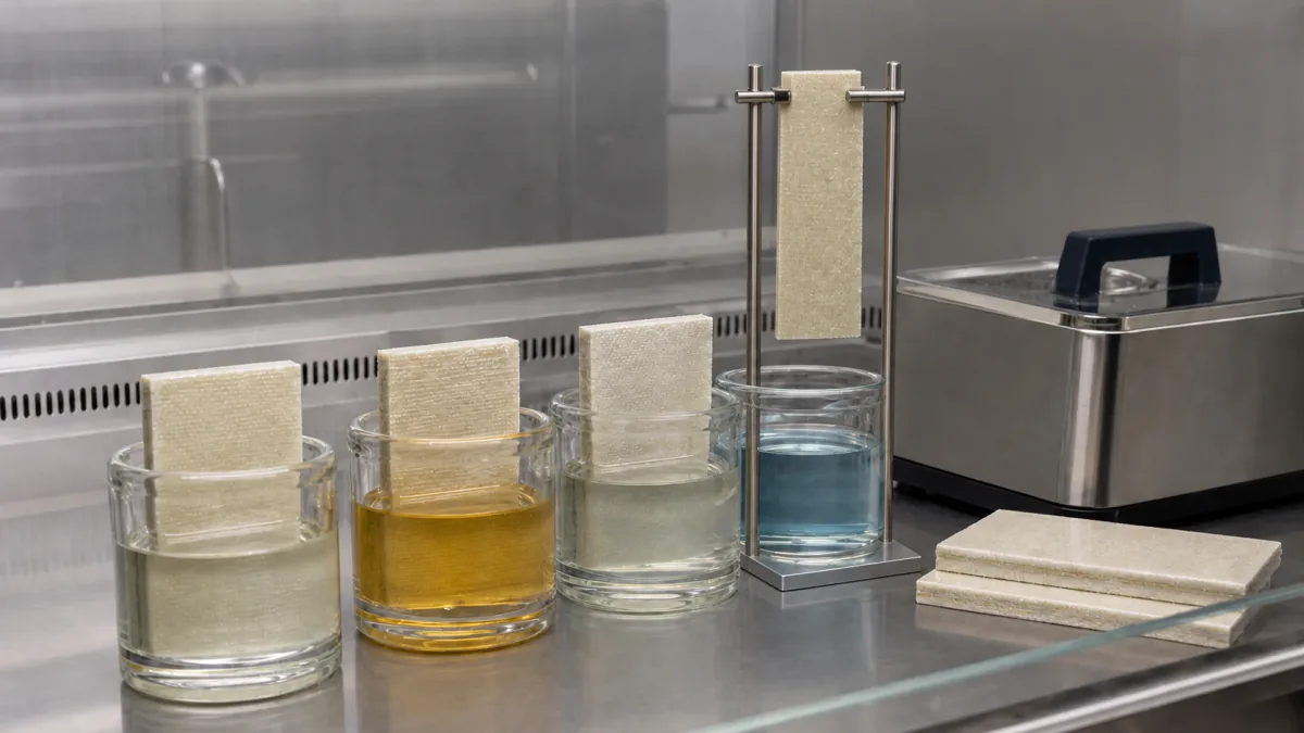 Cómo elegir resina FRP para exposición química