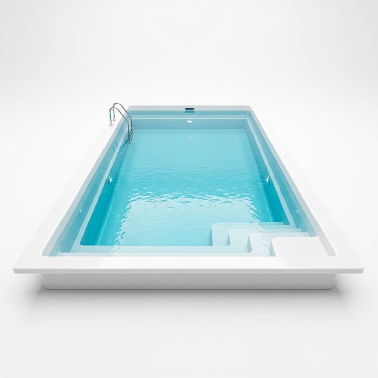 Piscina interior para villa